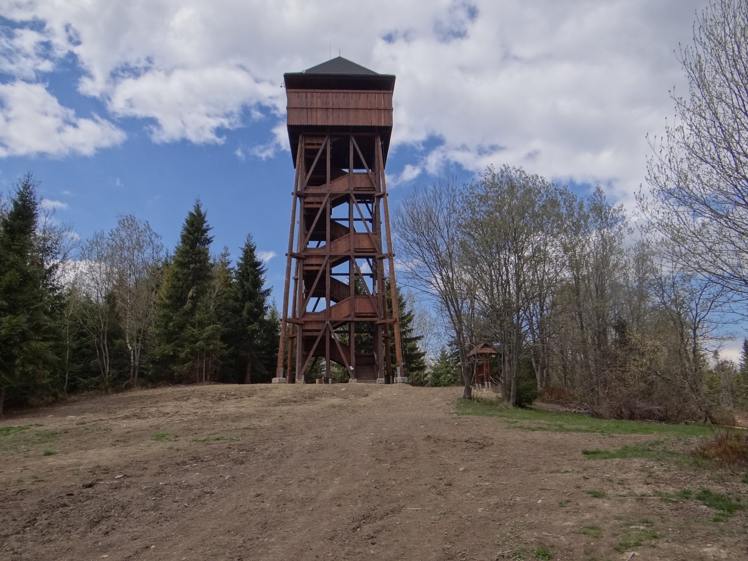 Wieża widokowa, Magurki, Gorce