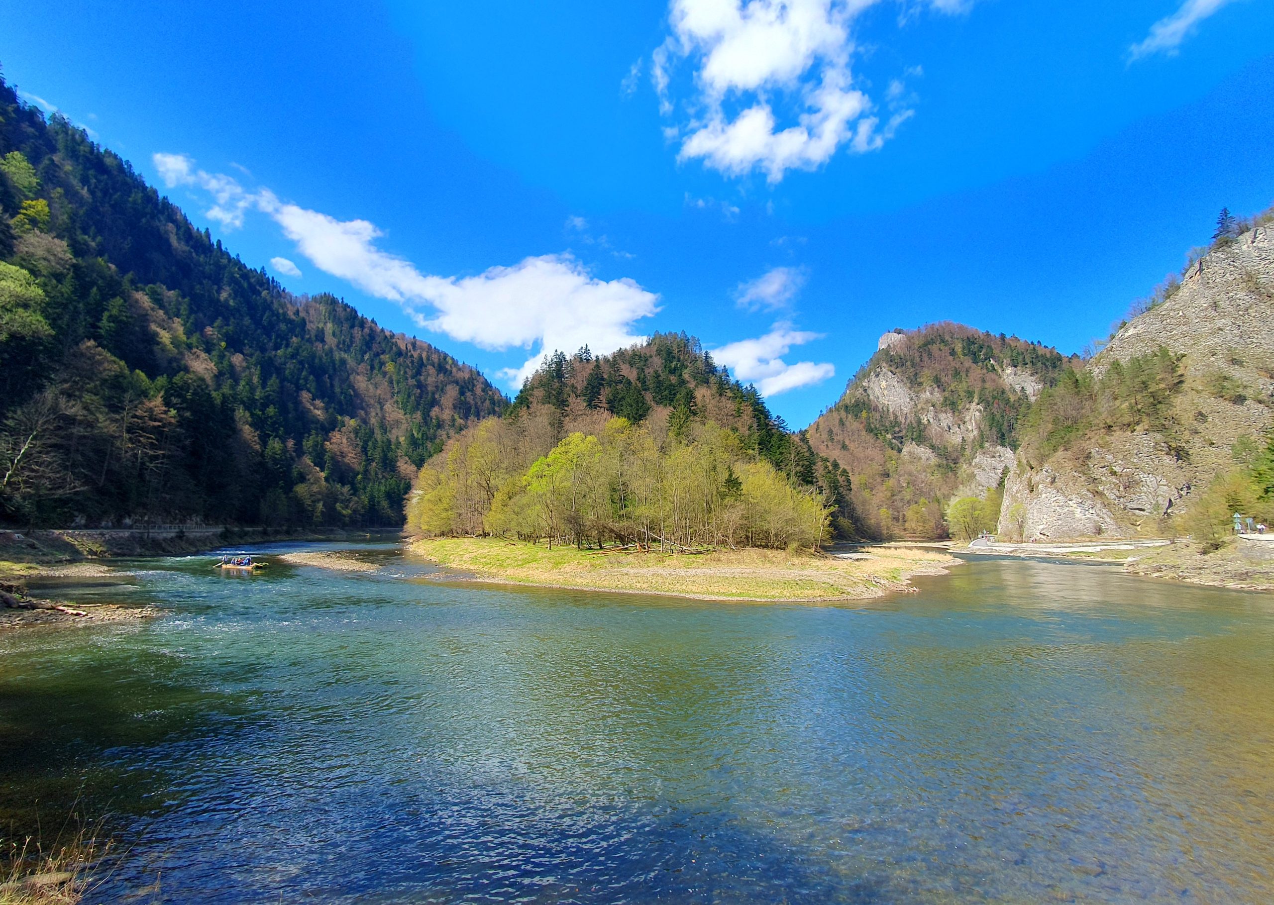 Przełom Dunajca, Pieniny
