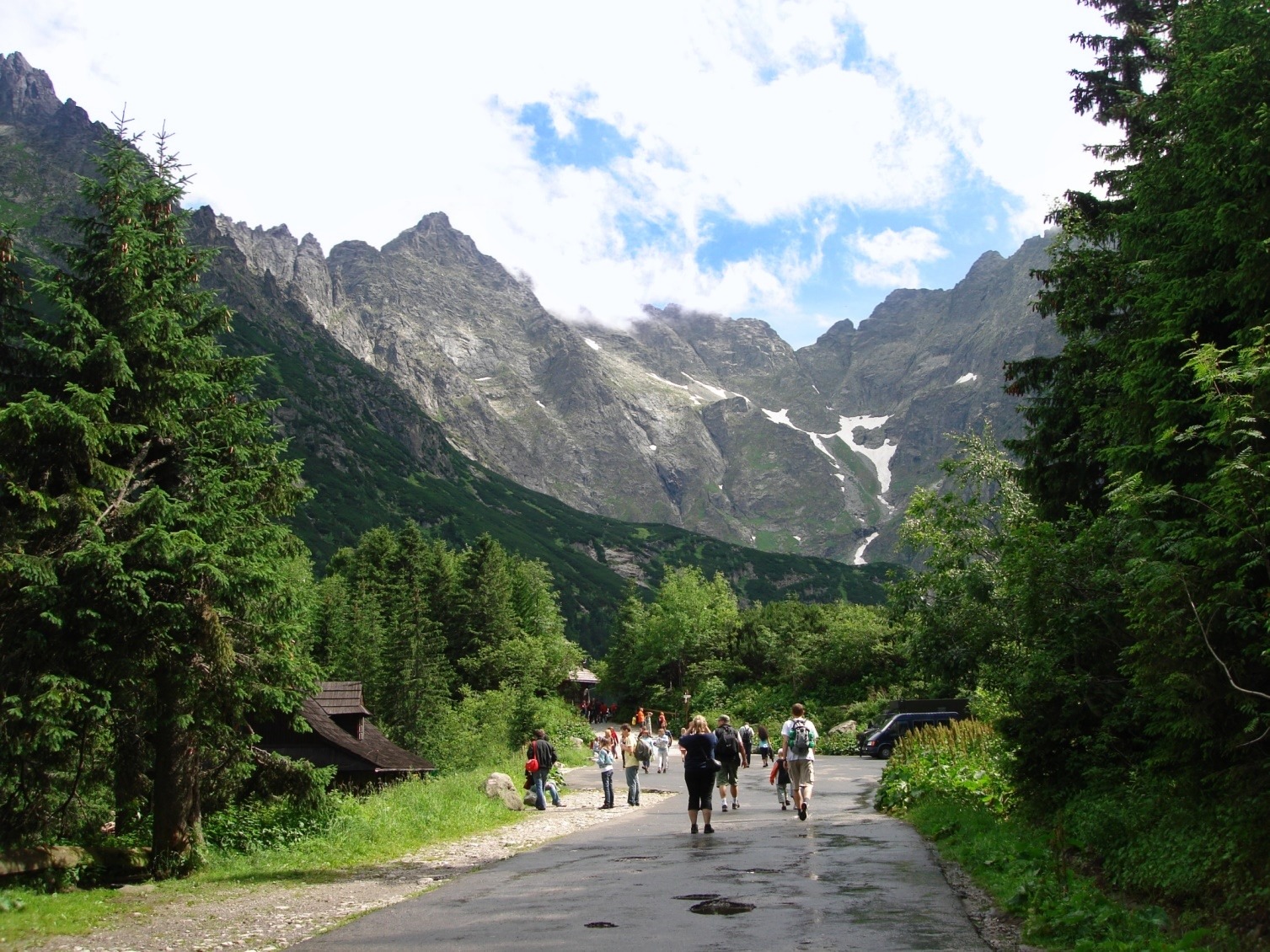 Droga na Morskie Oko, Tatry Wysokie