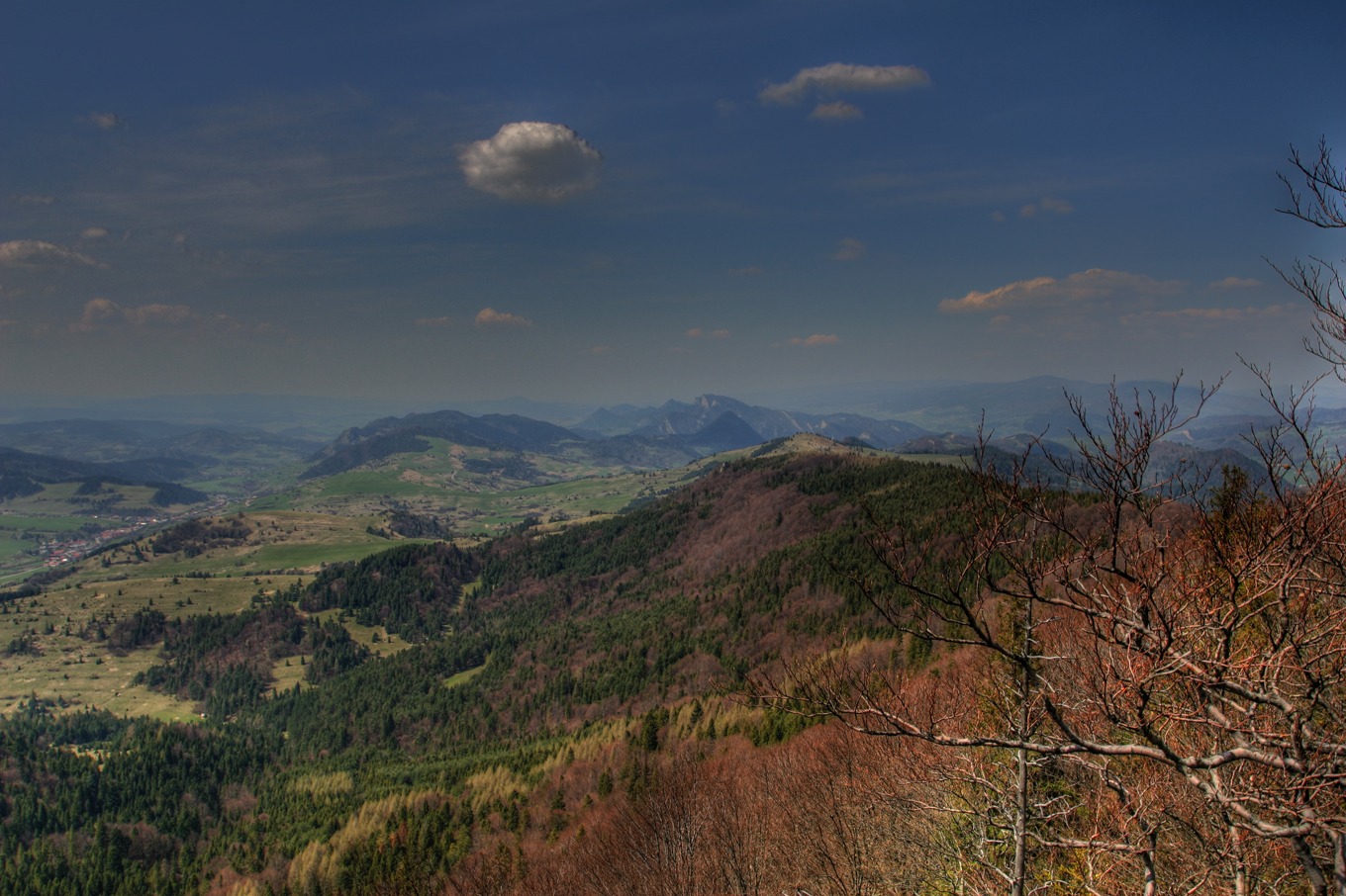 Wysoka, Pieniny