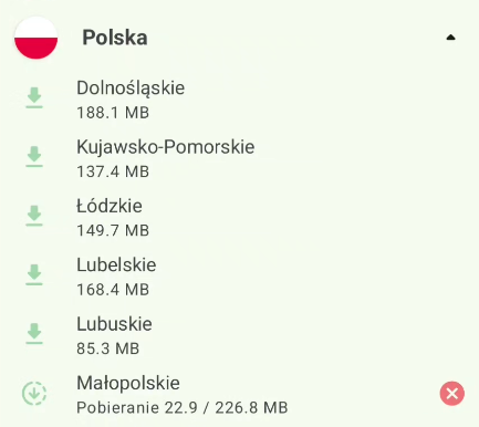 Planowanie trasy w aplikacji OdkryjSzlak